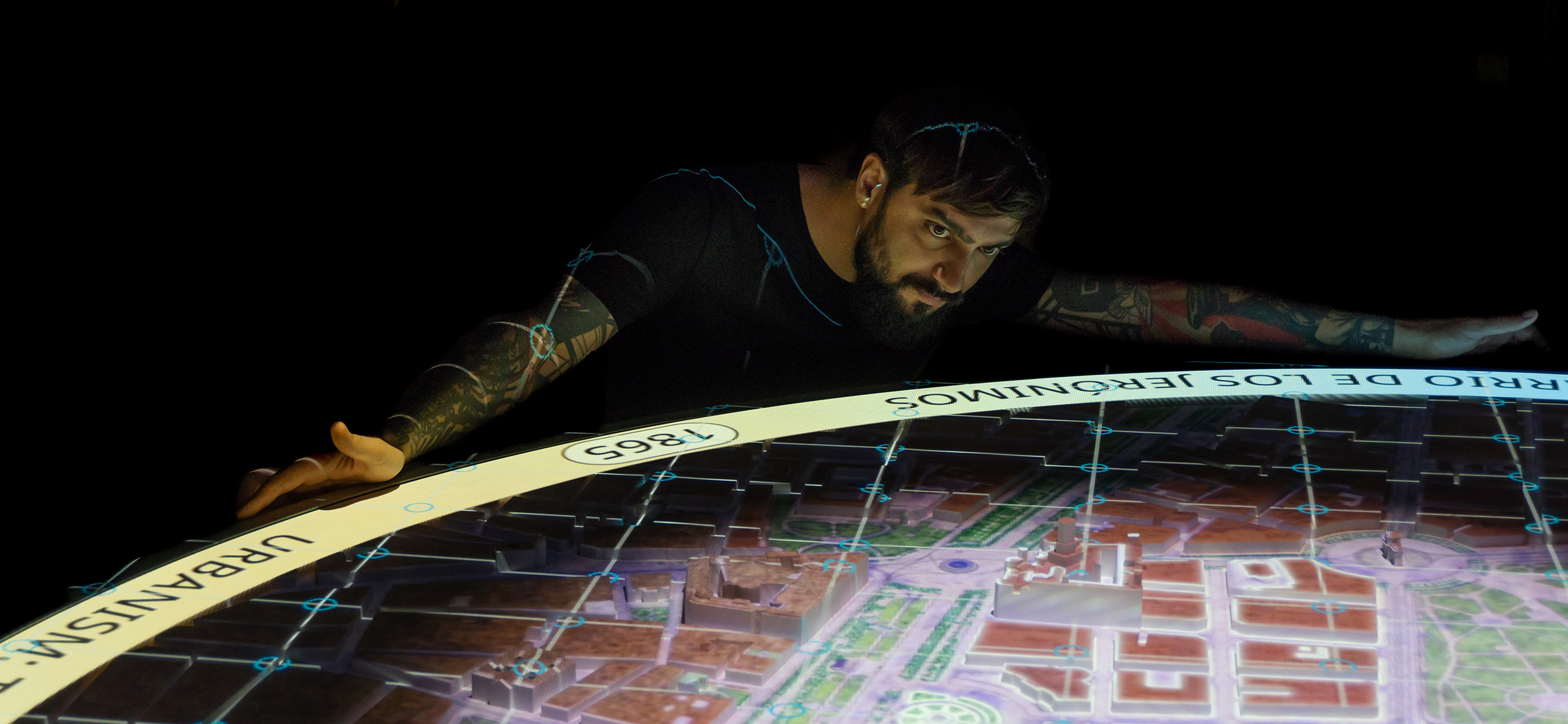 Lucas Forlenza - Paisaje de la luz - video mapping - UNESCO - Madrid
